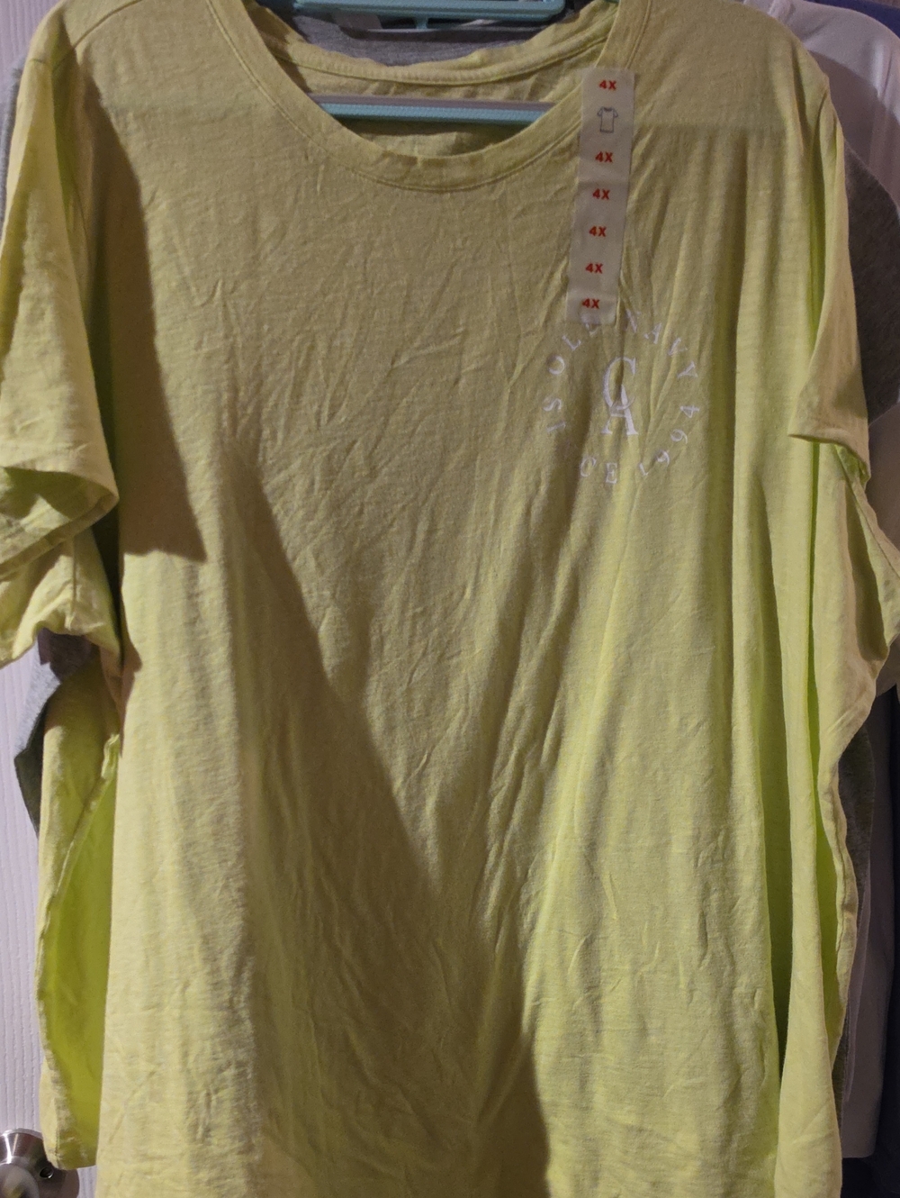 Old Navy Light Lime Short Sleeve Crew Tee